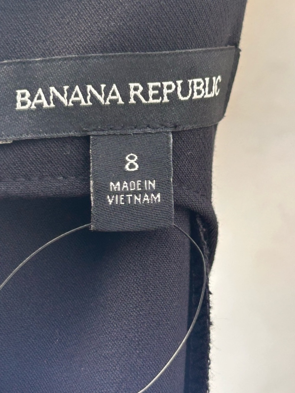 Banana Republic Black Sleeveless Linear Seam Swing LBD | Women's Size 8 NEW NWT